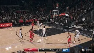 NBA Live 19 - San Antonio Spurs vs Houston Rockets - Gameplay (HD) [1080p60FPS]