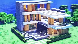 Modern House - Julious - Minecraft Tutorial #303