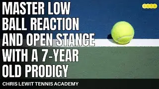 Master Low Ball Reaction And Open Stance With A 7-Year Old Prodigy