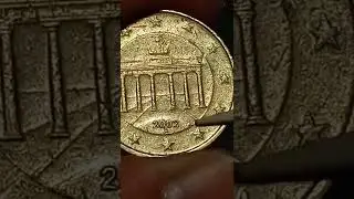 10 euro cent. 2002 A, Germany, defect coin.