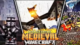 Unique Add-ons That'll turn MCPE into a Medieval Game.. 1.21+