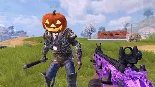 *NEW* Secret Pumkin Head Zombies in Blackout Map | COD MOBILE