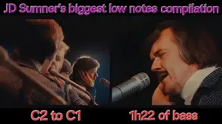 JD Sumner BIGGEST low notes compilation (C2 to C1)