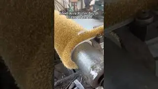 Roller Brush: Everything you need to know for copper wire brush roll. #brooms #industrialbrush