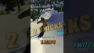 Amped 2 - Xbox - Double Backflip #shorts #snowboarding #snow #awesome #cool