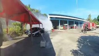 M40D-880T fire robot client case
