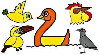 How to turn Numbers into the animals step by step | Videos for Kids