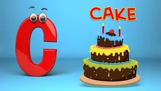 Phonics Letter- C song | Kindergarten Nursery Rhymes | Song For Babies by Kids Abc Tv
