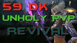 Zangarina - Level 59 Unholy Death Knight Twink PvP - WoW BFA Patch 8.0.1