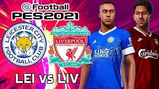 Leicester City v Liverpool Premier League 2021/22 Concept Kits (WEPES)