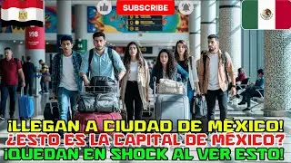 ¿Esto es Ciudad de México ¡Quedan en shock al llegar!
