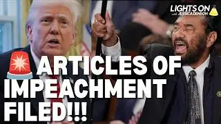 BREAKING: NEW Trump IMPEACHMENT Filed, LIVE with Rep. Al Green | Lights On with Jessica Denson