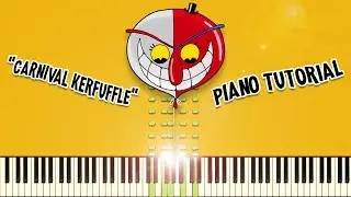 Carnival Kerfuffle (from Cuphead) - Piano Tutorial