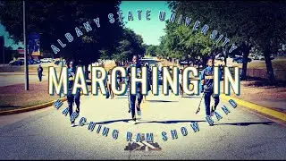 Albany State University - Marching In Vs SSU - 2025