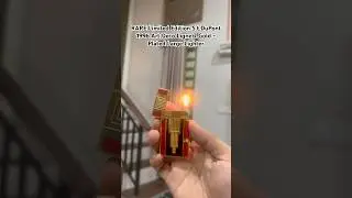 St Dupont ligne 2 Limited Edition Art Deco 2500 pcs worldwide #stdupont #stdupontlighter#lighter#fyp