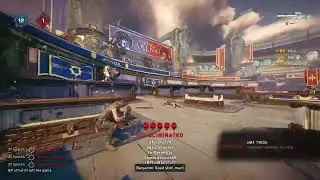 Gears 5 Sniper Double collateral with a on screen Quint with the sniper