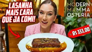 FUI NA MODERN MAMMA OSTERIA! RESTAURANTE ITALIANO PREMIADO EM SP!