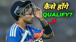 Team India can still Qualify 😁 ! QUALIFICATION SCENARIOS EXPLAINED ! ft. Suryakumar Yadav 