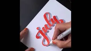 Amazing & Satisfying Calligraphy Letterings #Calligraphy #CreativeCalligraphy #Calligraphyasmr