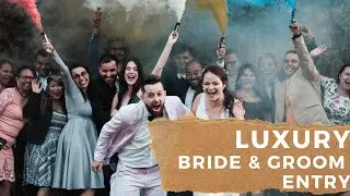 Luxurious Bride & Groom Entry | by Akomic Design Studio akomicdesignstudio