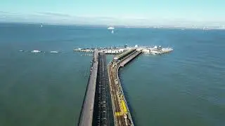 @cassersworld Flyby Ryde Appley Beach Up To Ryde Pier Head