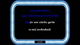 Los Cantores del Alba - Pensarte lejos - Karaoke (Tono bajo -3)