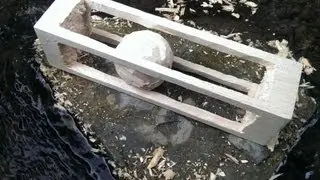 Ball in Cage Woodworking Project Timelapse video