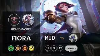 Fiora Mid vs Fizz - BR Grandmaster Patch 10.2