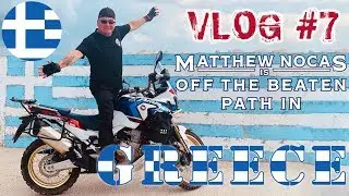 Путешествие по Родосу, Греция, на мотоцикле! | Solo Rider Motovlog 7