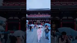 Kuil tertua di Tokyo dengan sejarah 1400 tahun. ⛩🎎 #sensojitemple #sensoji #jepang #japan #japanese