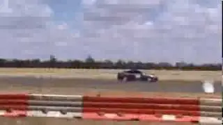 Temora 1000 CV8R Monaro goes 23.18sec 236.99kph