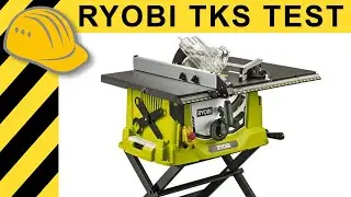 RYOBI TISCHKREISSÄGE - GEHEIMTIPP ODER FINGER WEG? TEST & ERSTER EINDRUCK | Ryobi RTS1800ES