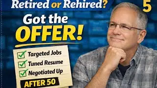 How I Landed a Great Job Offer After 50 (What Actually Worked)