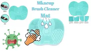 Makeup Brush Cleaner Mat