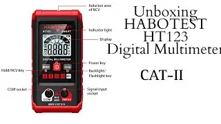 Unboxing HABOTEST HT123 Digital Multimeter