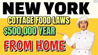 Can I Sell Food From my Home in New York City [ New York Cottage Food Law ] FULL TUTORIAL