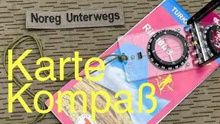 Karte Kompa&szlig; - Marschkompa&szlig;zahl