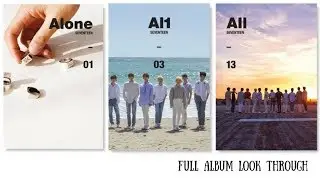 Seventeen-Al1 Alone Album Look Through || Choice Music LA