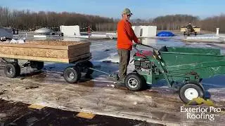 Roofing Equipment- Power Roofing Cart Gear Review - Should You Buy One ?