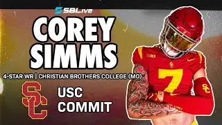 COREY SIMMS IS HEADING TO LA! | 4⭐️ WR CHOOSES USC OVER MIZZOU, PENN STATE 🏈