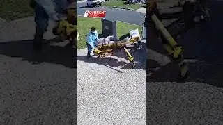Ambulance stretcher accident