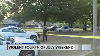 Violent 4th of July weekend in Memphis