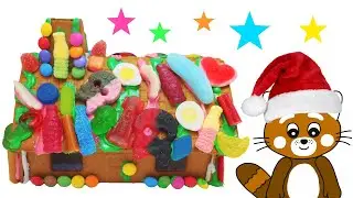Colorful Gingerbread House - Christmas Fun For Kids! 🏠🎄