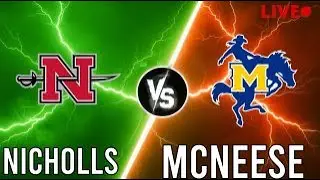 Nicholls Colonels Vs McNeese Cowboys Live | NCAA Men's Basketball | PLAY BY PLAY | SCOREBOARD