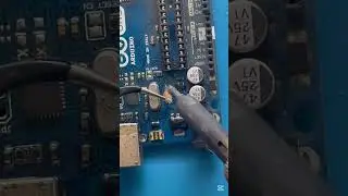 Satisfying Arduino Uno Chip Removal & Repair | ASMR Electronics Restoration #arduino #chiprepair
