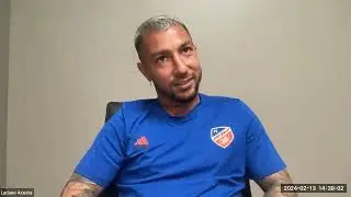 2023 MVP Lucho Acosta Press Conference (My Question Leads off) - MLS Is Back! - 2-13-2024
