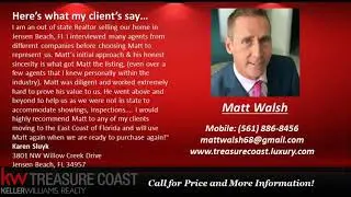 2 bedroom 2 bath Chuck Wagon Village Hobe Sound Florida 33455 beach