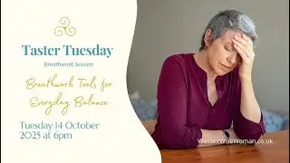 Breathwork Tools for Everyday Balance | Menopause Awareness Month