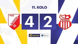Mozzart Bet Prva liga Srbije 2024/25 - 11.Kolo: RADNIČKI SM – OFK VRŠAC 4:2 (2:0)