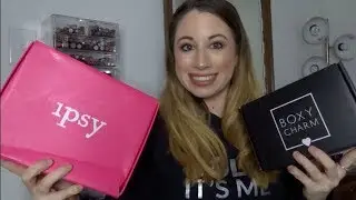 IPSY GLAM BAG PLUS против BOXYCHARM | НОЯБРЬ 2018